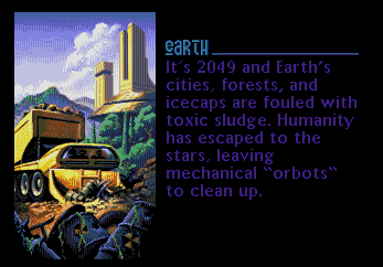 Intro sequence for Vectorman